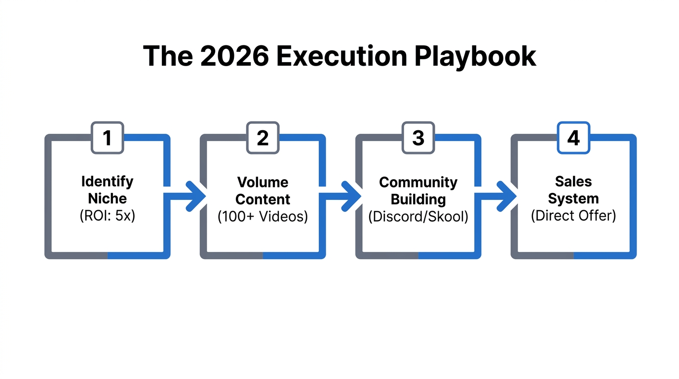 A step-by-step roadmap for implementing the content-led growth playbook.