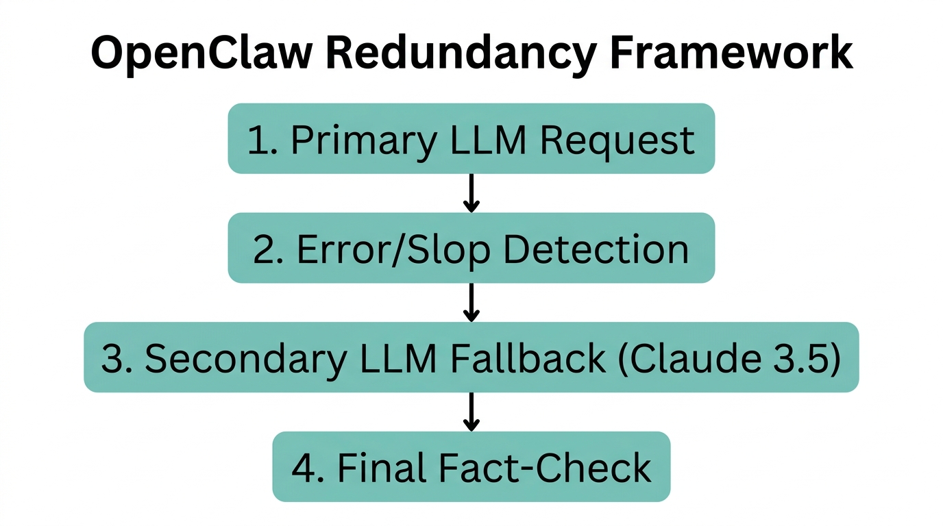 The 4-step redundancy process to prevent system errors and AI slop.