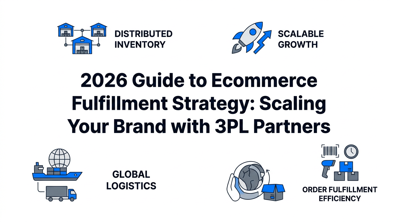 2026 Guide to Ecommerce Fulfillment Strategy: Scaling Your Brand with 3PL Partners
