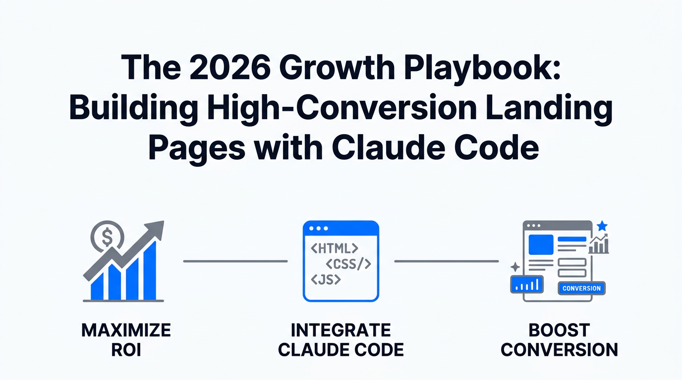 The 2026 Growth Playbook: Building High-Conversion Landing Pages with Claude Code