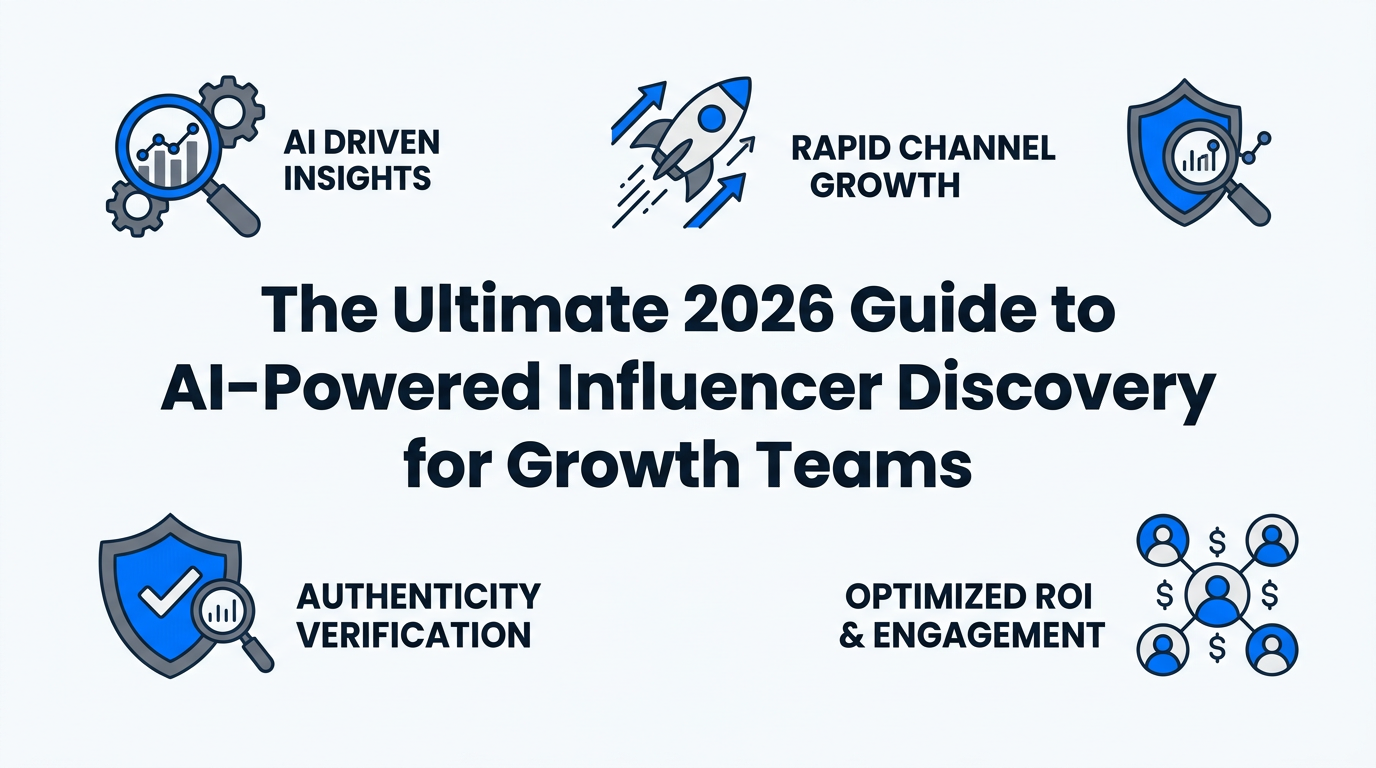The Ultimate 2026 Guide to AI-Powered Influencer Discovery for Growth Teams