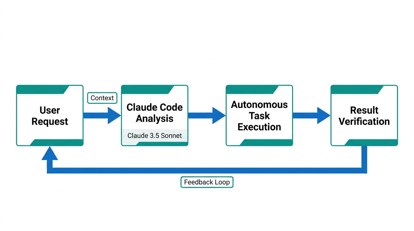 Step-by-step workflow for implementing autonomous agents using Claude Code.