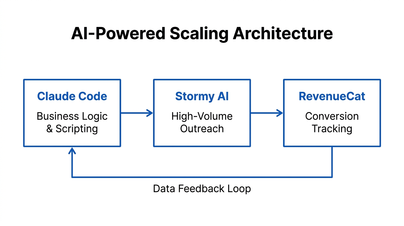Integrated tech stack for scaling Monai and tracking revenue