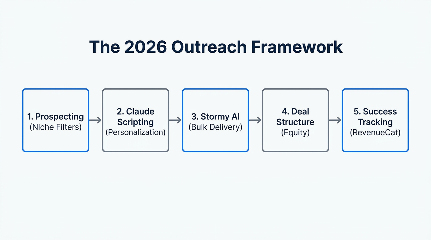 The five-step automated framework for high-growth influencer outreach