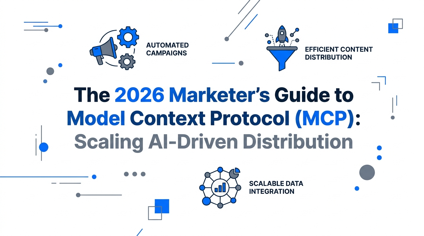 The 2026 Marketer's Guide to Model Context Protocol (MCP): Scaling AI-Driven Distribution