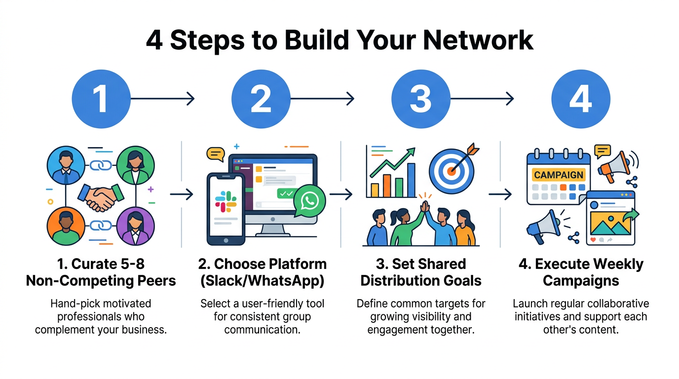 Four-step process for establishing a high-performance marketing peer group.