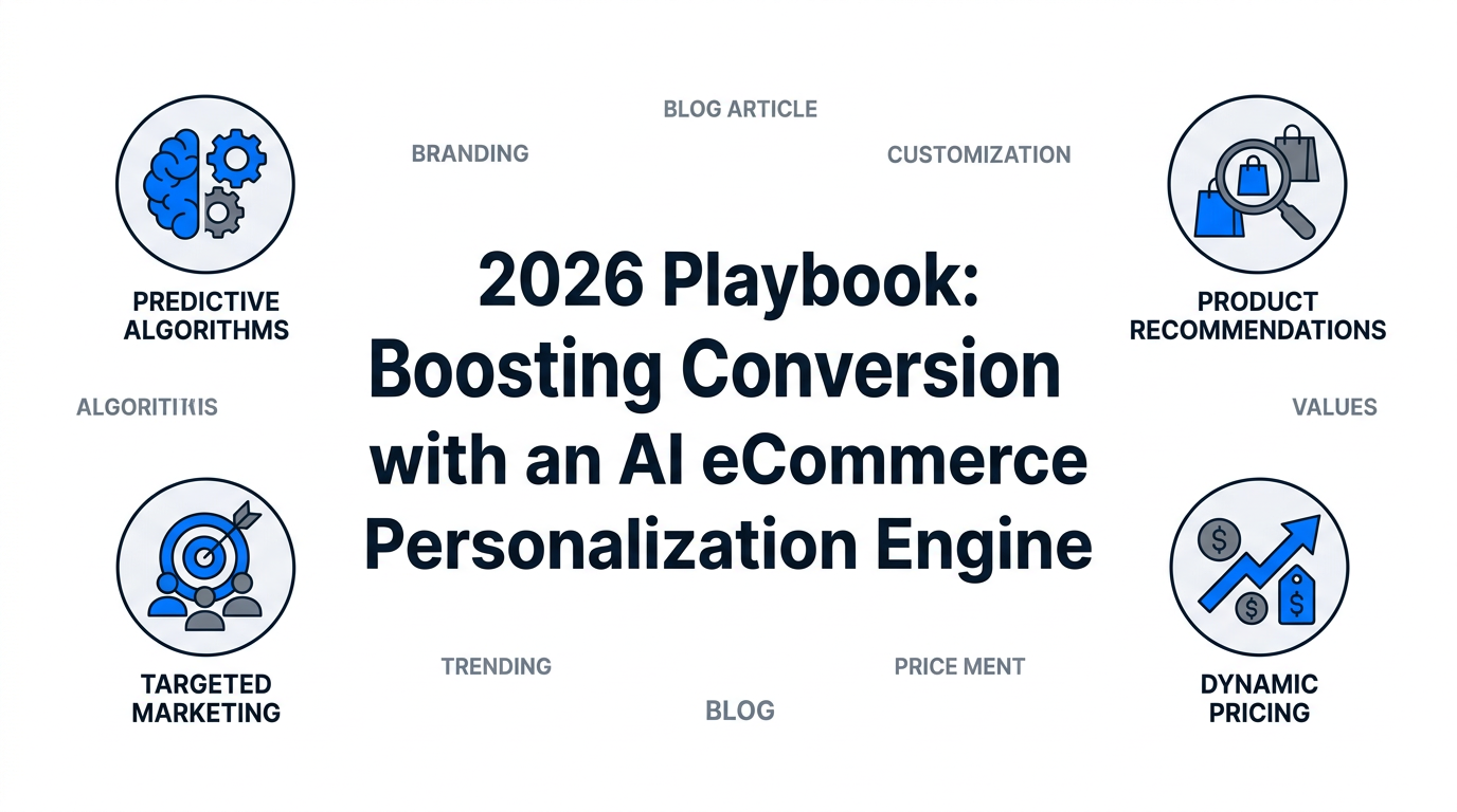 2026 Playbook: Boosting Conversion Rates with an AI eCommerce Personalization Engine