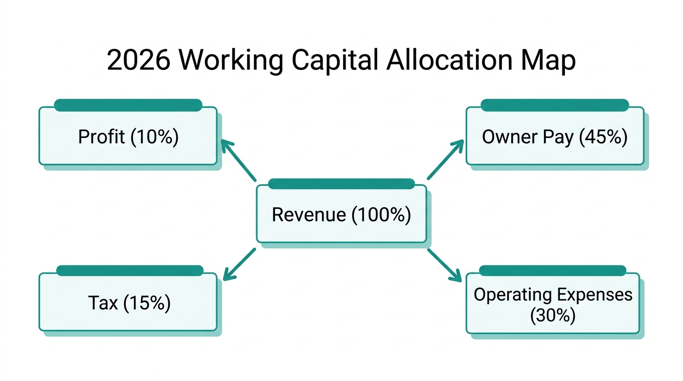Visualizing the 2026 framework for profit and expense allocation.
