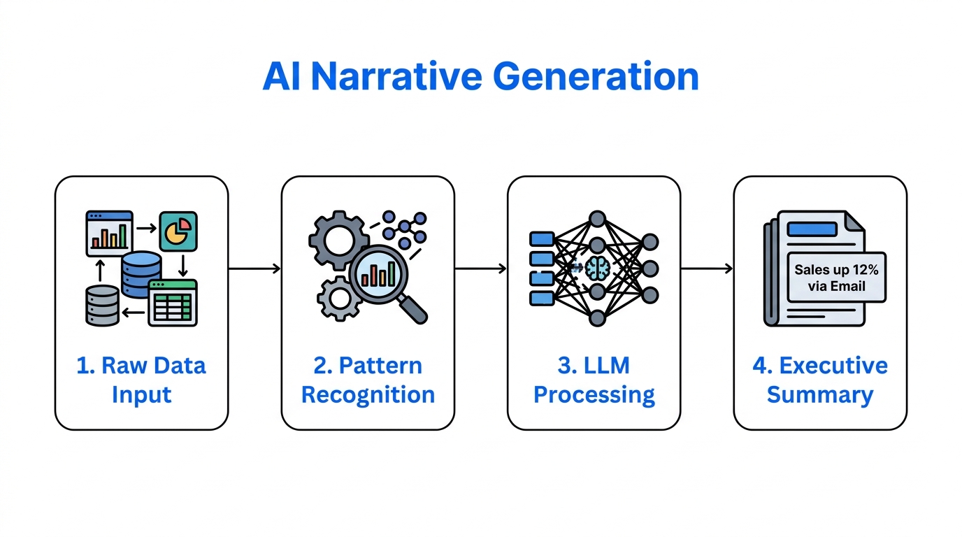 How raw Shopify data is converted into actionable AI summaries.