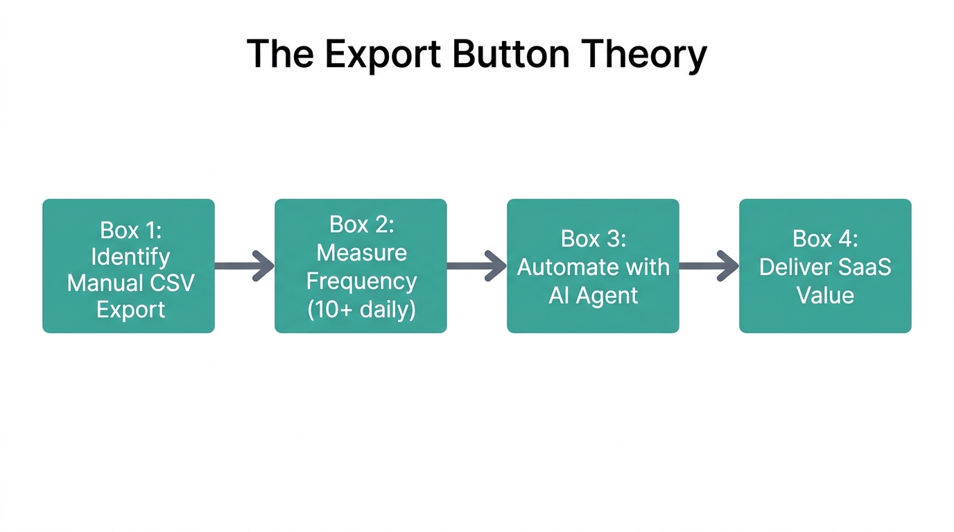 How to identify profitable SaaS features through existing manual behaviors.