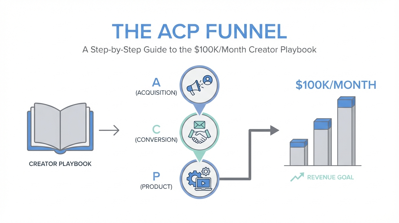 The ACP Funnel: A Step-by-Step Guide to the $100K/Month Creator Playbook