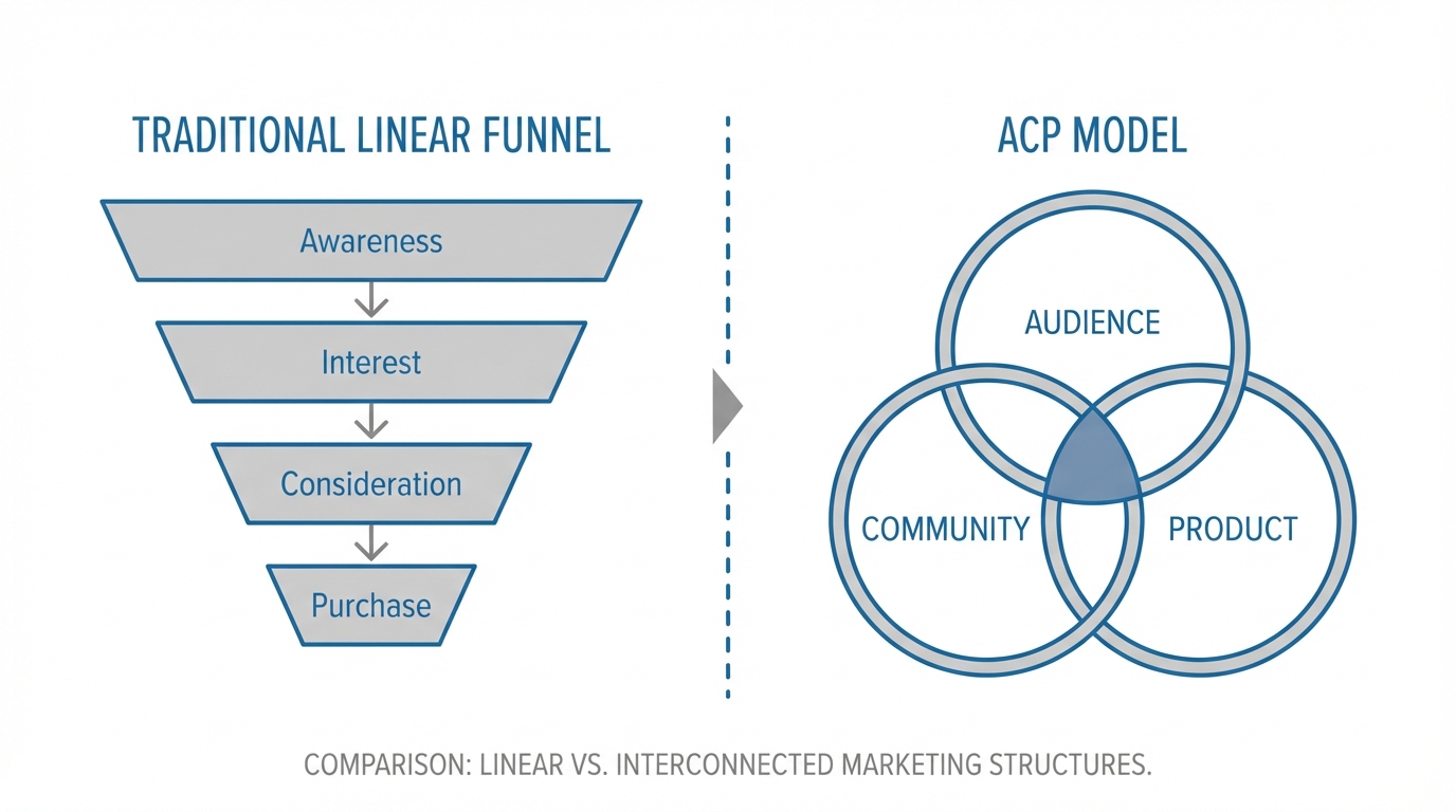 The Acp Funnel Vs Traditional Marketing