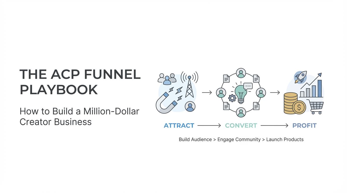 The ACP Funnel Playbook: How to Build a Million-Dollar Creator Business