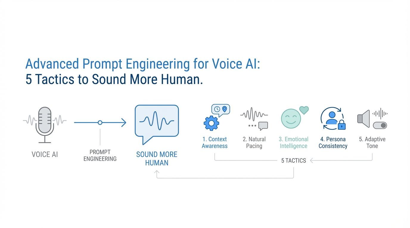 Advanced Prompt Engineering for Voice AI: 5 Tactics to Sound More Human