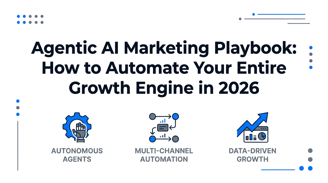 Agentic AI Marketing Playbook: How to Automate Your Entire Growth Engine in 2026