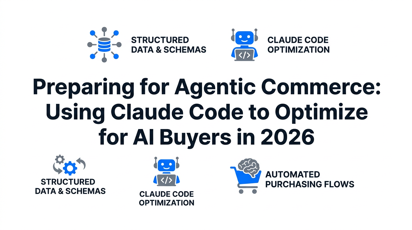 Preparing for Agentic Commerce: Using Claude Code to Optimize for AI Buyers in 2026