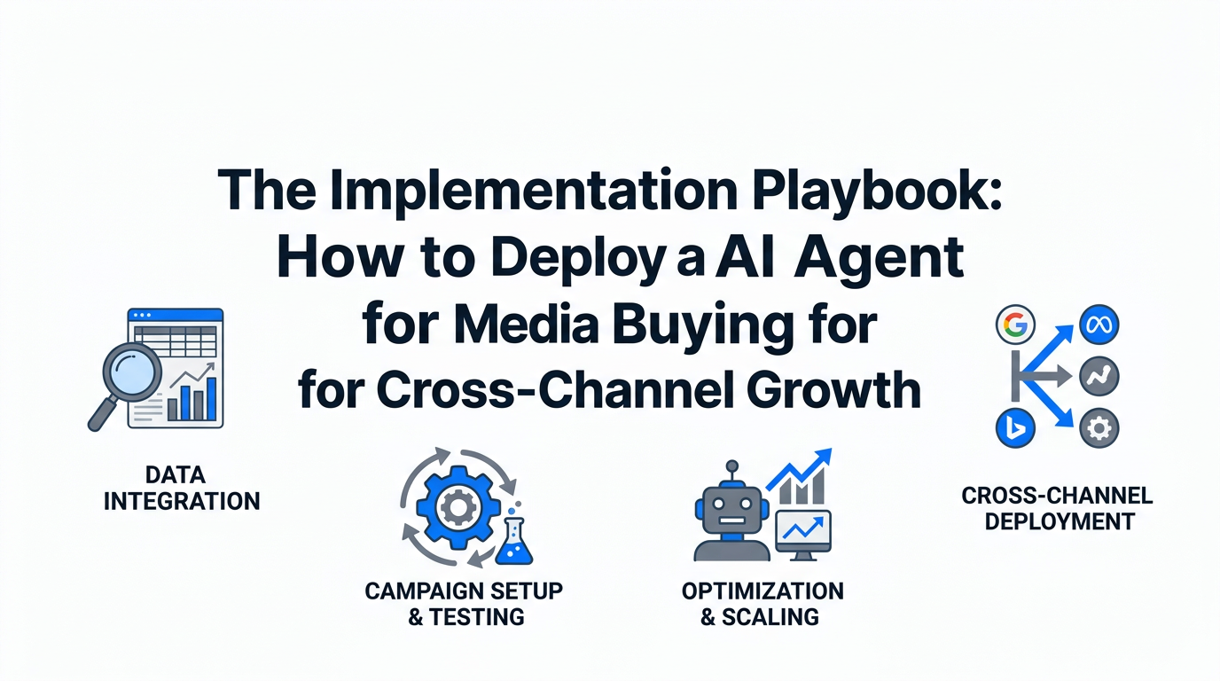 The Implementation Playbook: How to Deploy an AI Agent for Media Buying for Cross-Channel Growth