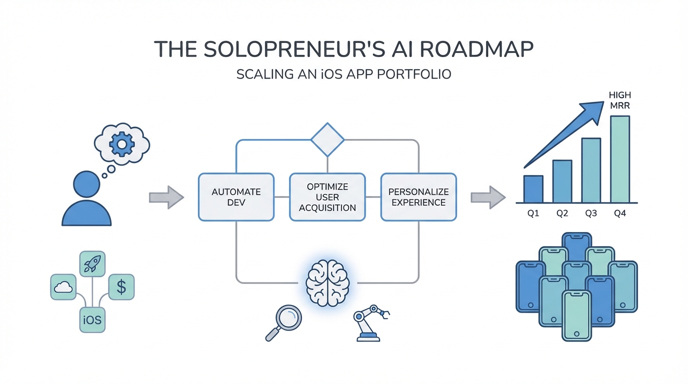 The Solopreneur's AI Roadmap: Scaling an iOS App Portfolio to High MRR