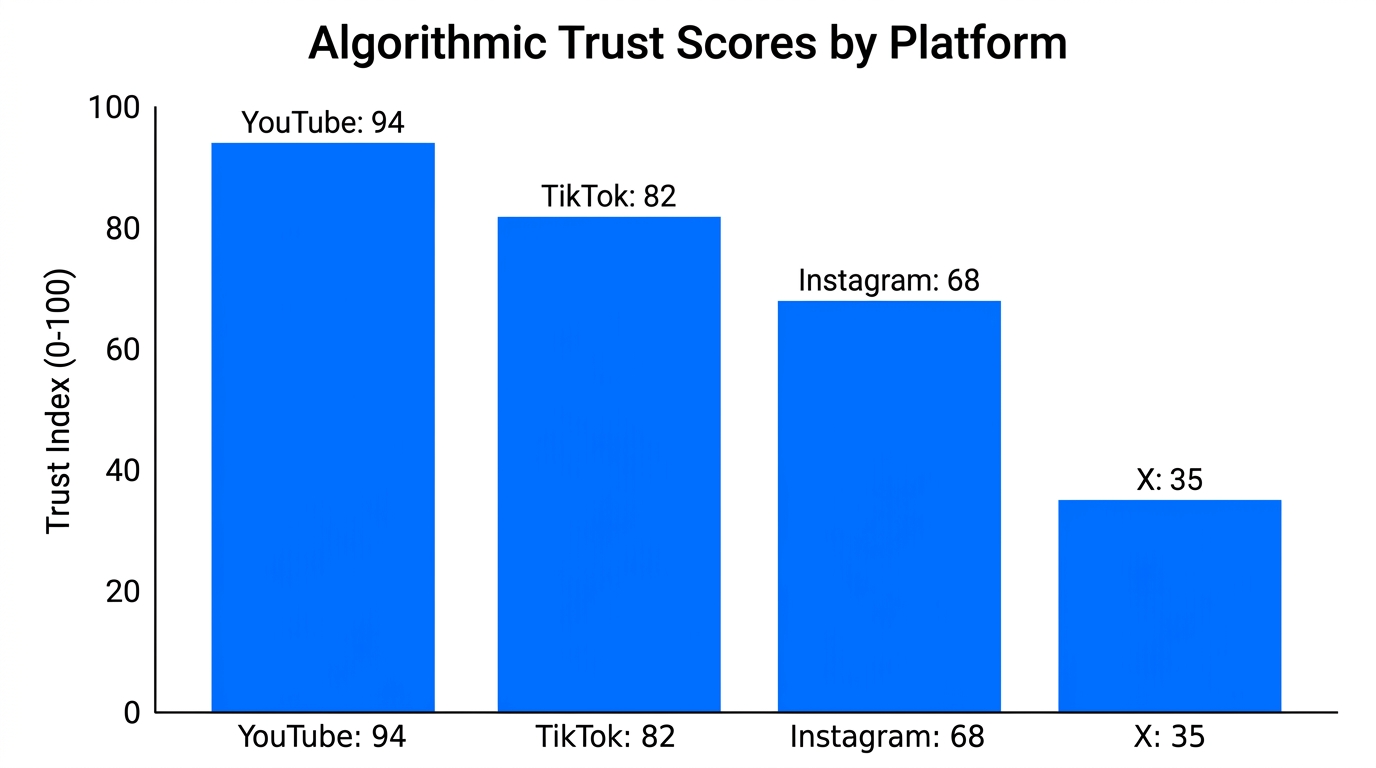 Predicted platform trust scores essential for 2026 social strategy.