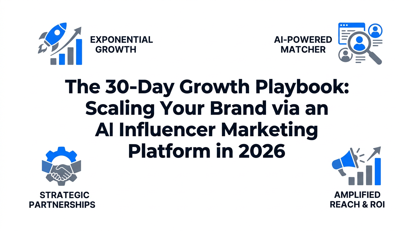 The 30-Day Growth Playbook: Scaling Your Brand via an AI Influencer Marketing Platform in 2026
