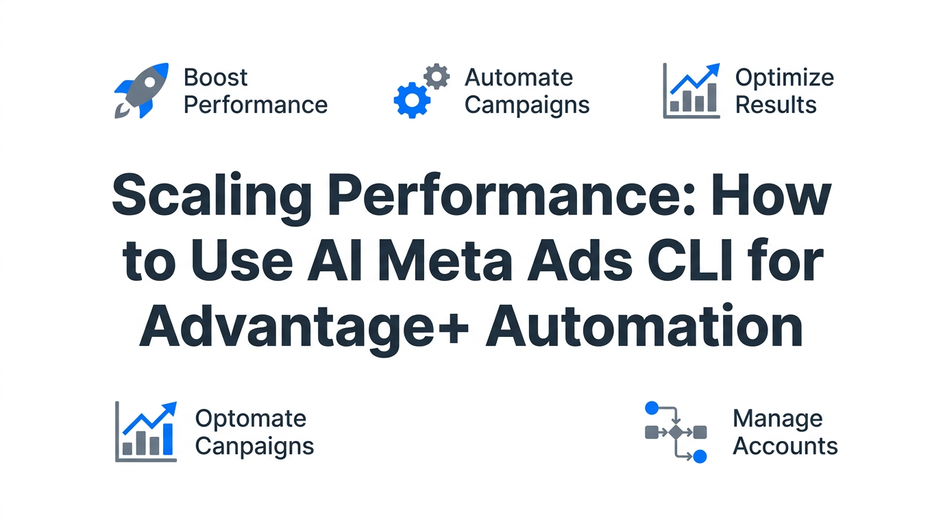 Scaling Performance: How to Use AI Meta Ads CLI for Advantage+ Automation