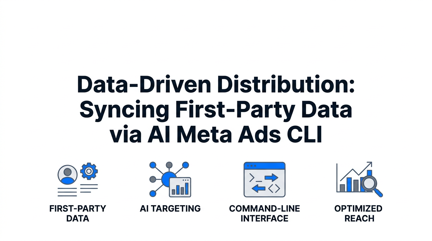 Data-Driven Distribution: Syncing First-Party Data via AI Meta Ads CLI