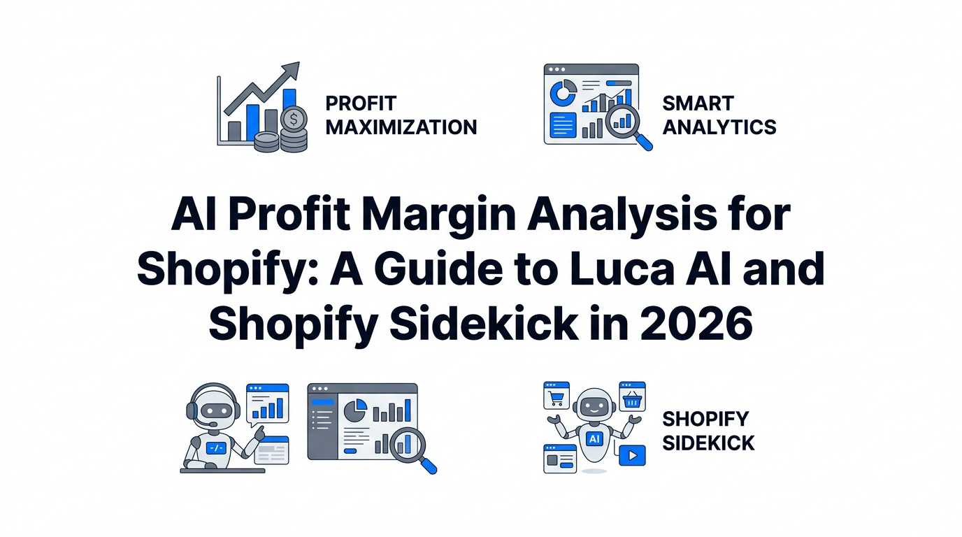 AI Profit Margin Analysis for Shopify: A Guide to Luca AI and Shopify Sidekick in 2026