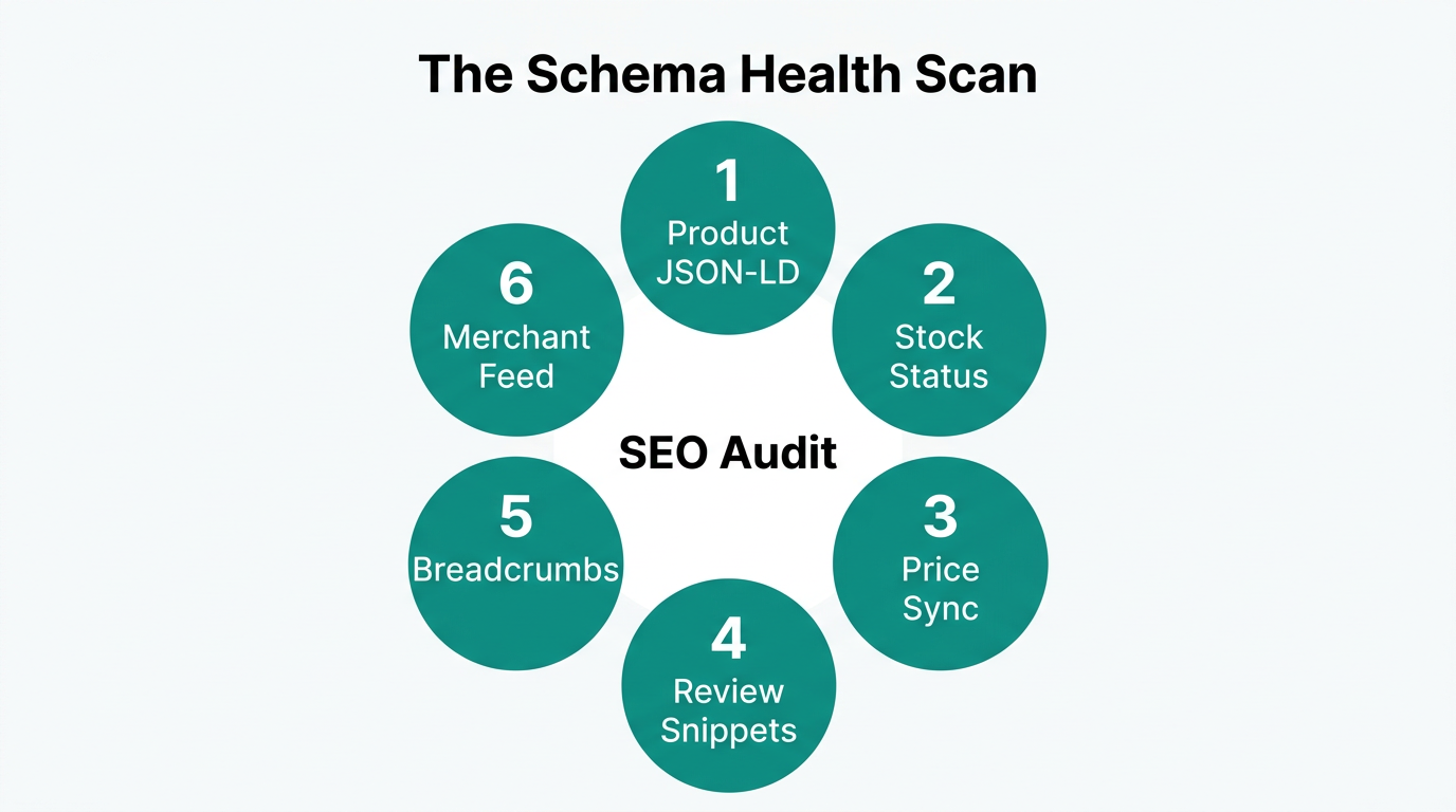 The core components of the 9-point automated schema health scan.