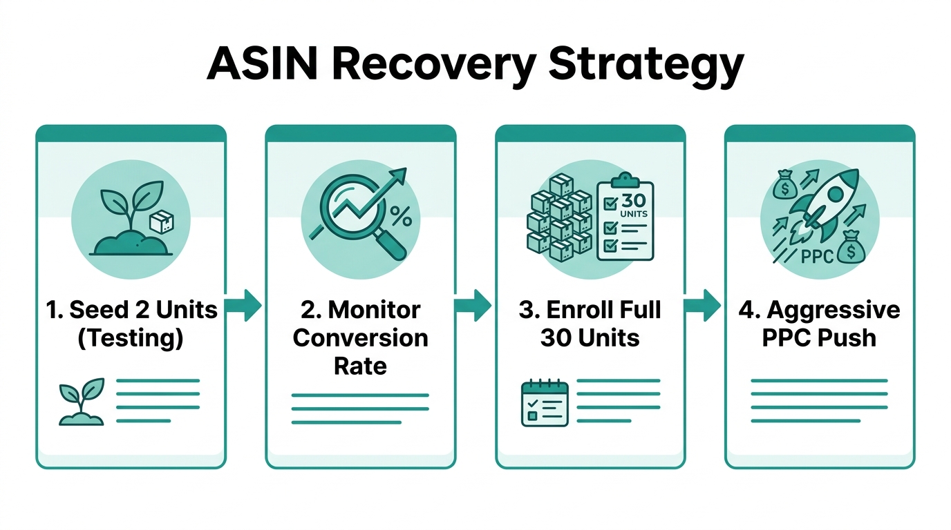 Four-phase playbook for reclaiming social proof using Amazon Vine.