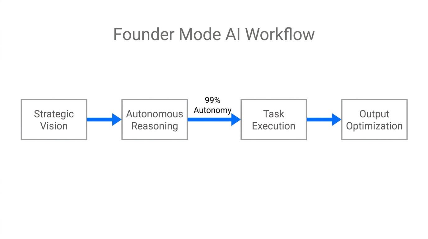 The 'Founder Mode' workflow for autonomous AI execution in the enterprise.