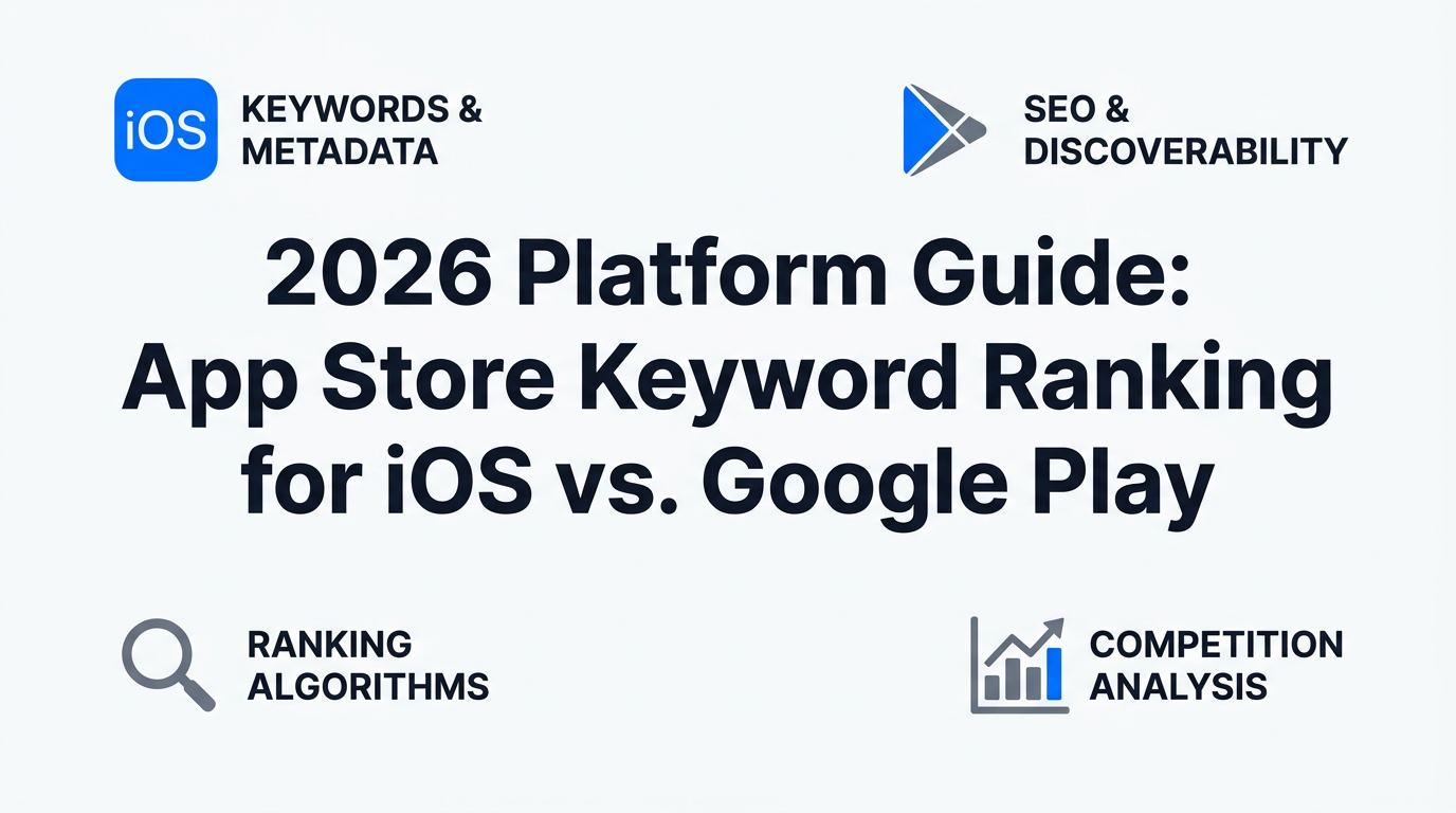 2026 Platform Guide: App Store Keyword Ranking for iOS vs. Google Play
