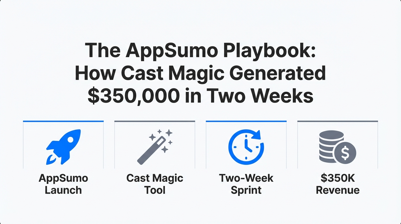 The AppSumo Playbook: How Cast Magic Generated $350,000 in Two Weeks