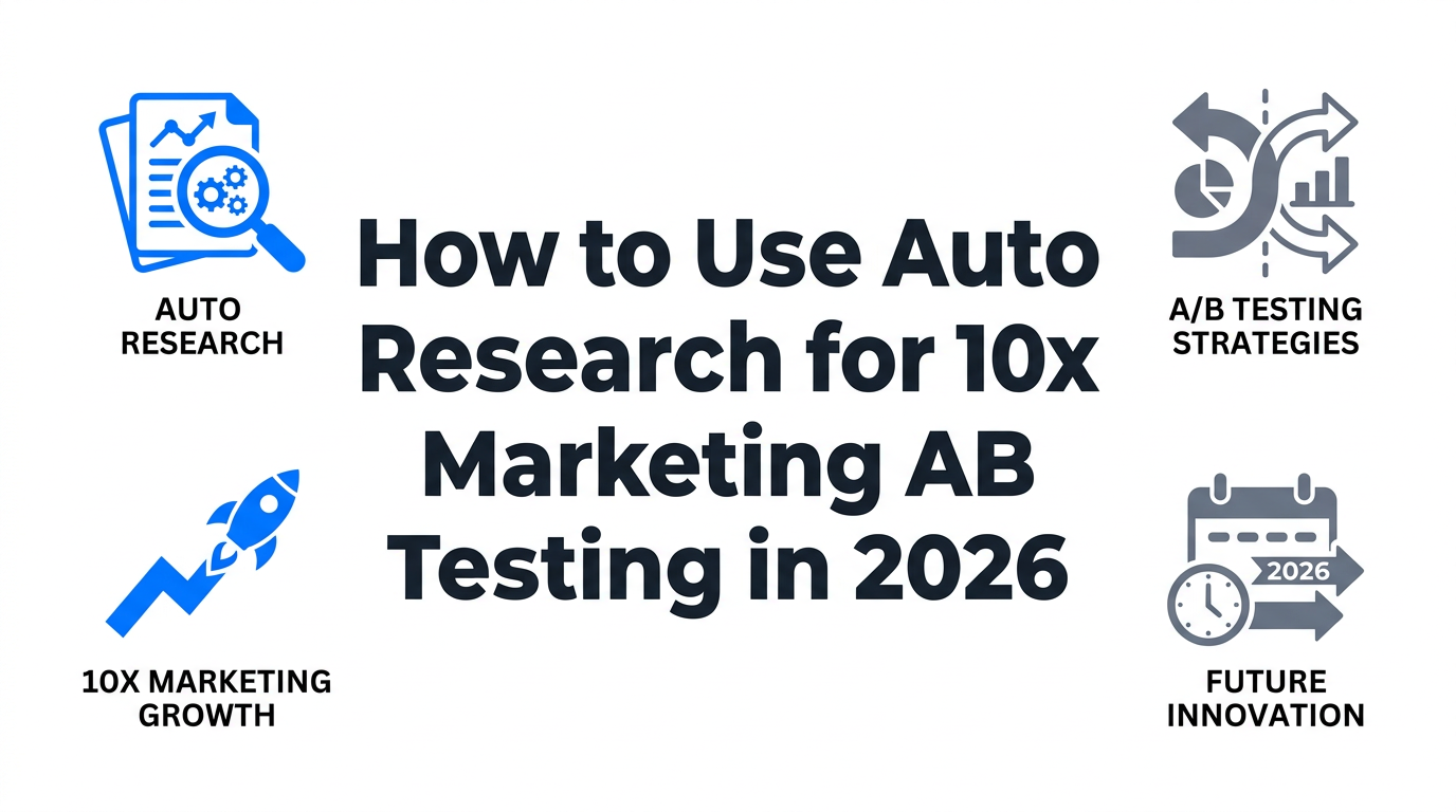 How to Use Auto Research for 10x Marketing AB Testing in 2026