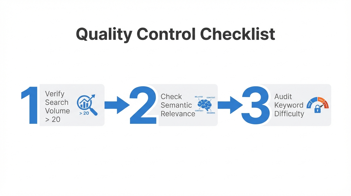 Key verification steps to avoid common automated ASO errors.