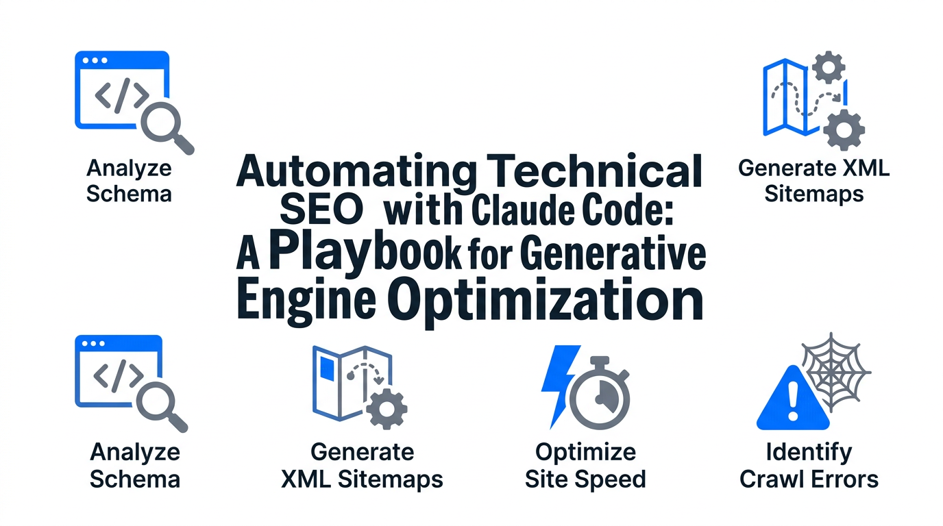 Automating Technical SEO with Claude Code: A Playbook for Generative Engine Optimization