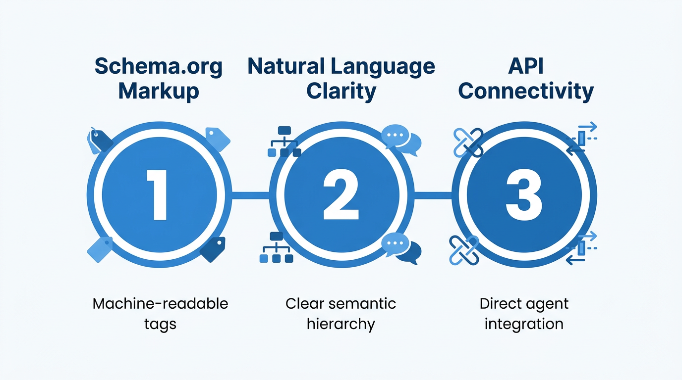 Three core steps to prepare your brand for autonomous agents.