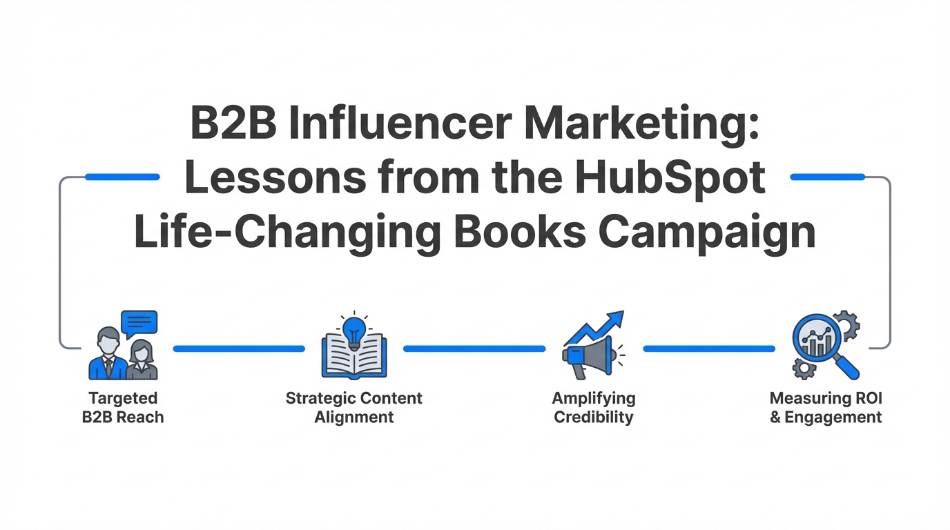 B2B Influencer Marketing: Lessons from the HubSpot Life-Changing Books Campaign