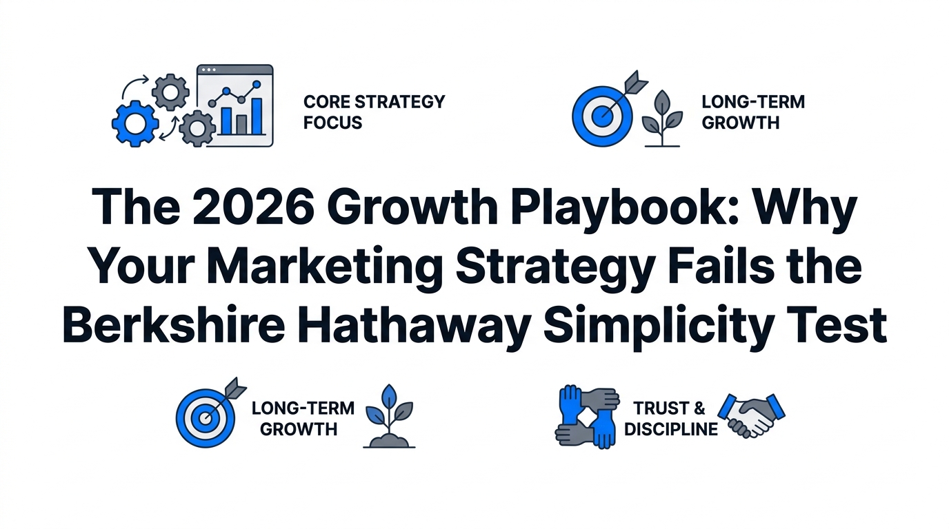 The 2026 Growth Playbook: Why Your Marketing Strategy Fails the Berkshire Hathaway Simplicity Test