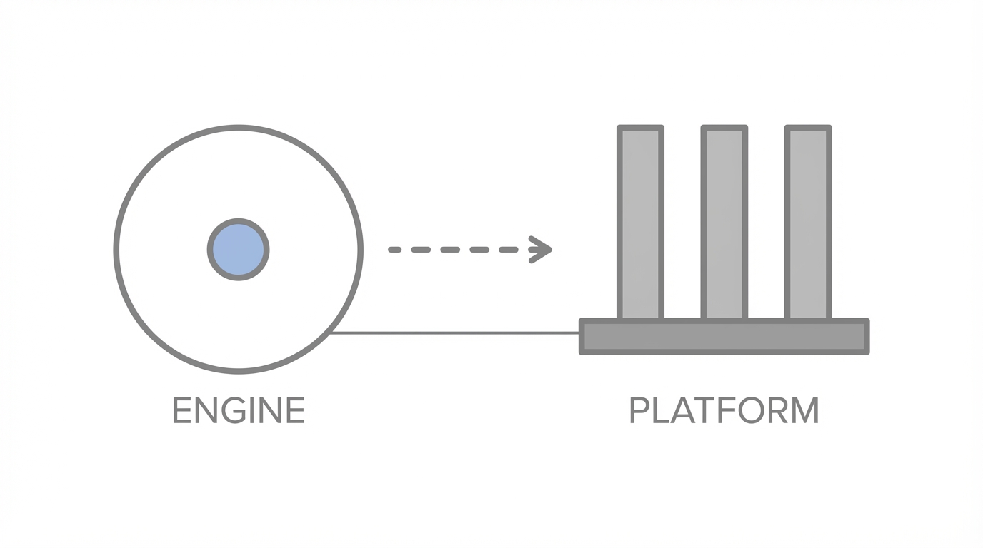 The Llm Trap Engine Vs Platform
