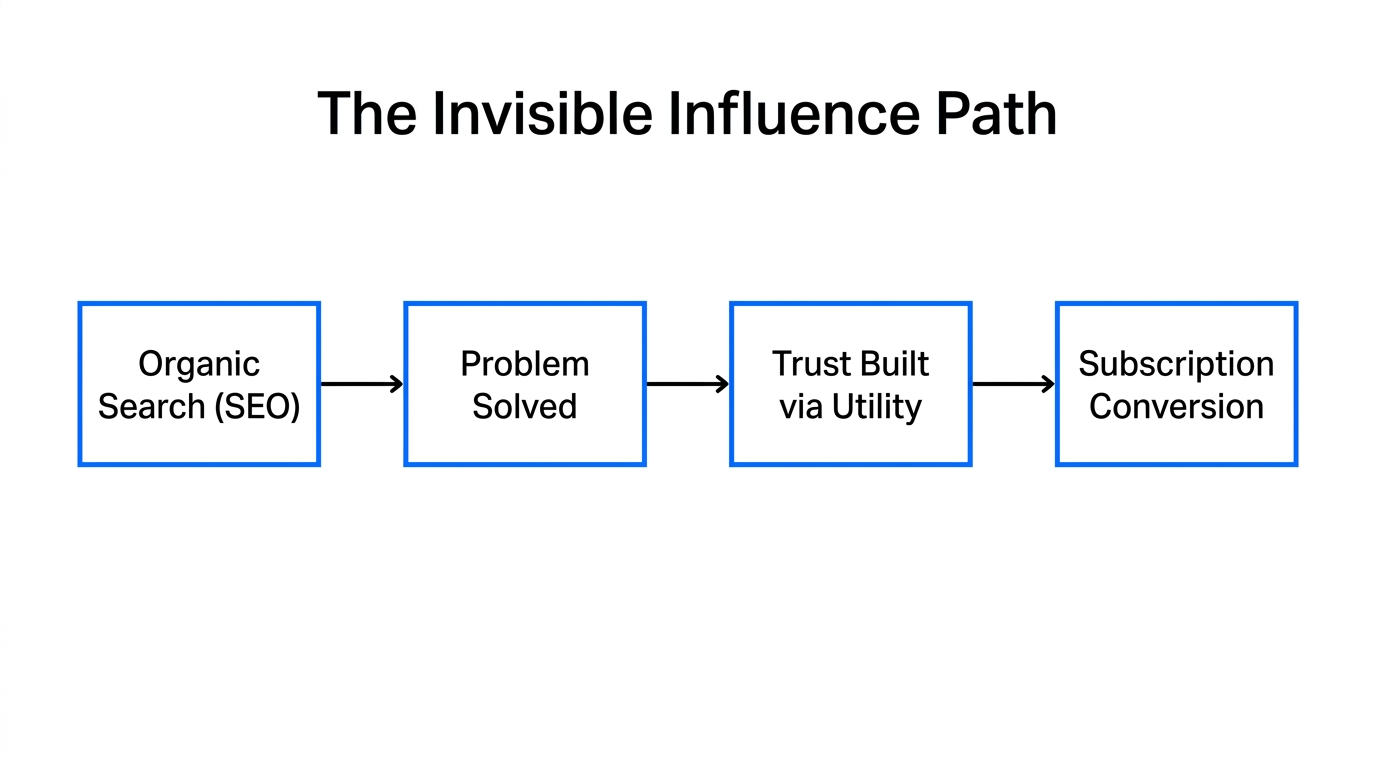 How utility-based trust leads to app conversions without an influencer.