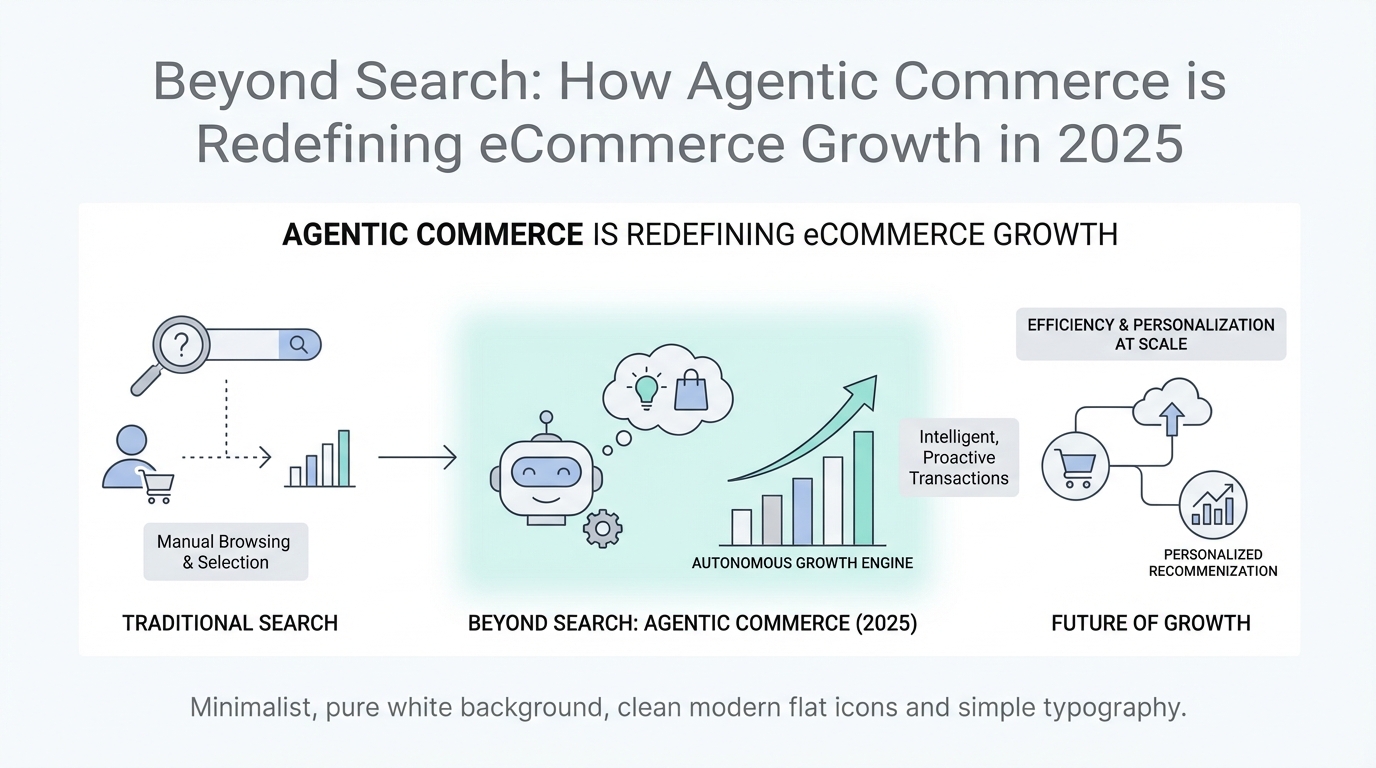 Beyond Search: How Agentic Commerce is Redefining eCommerce Growth in 2025