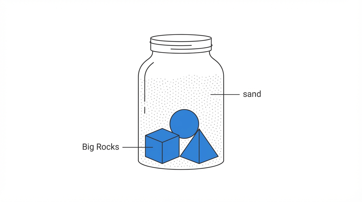 The Jar Analogy Sorting Sand From Legacy