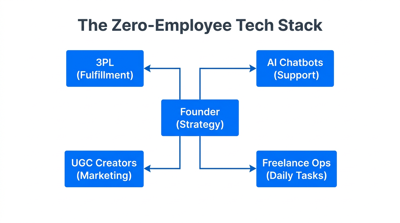 Automated operational structure for lean brand management.
