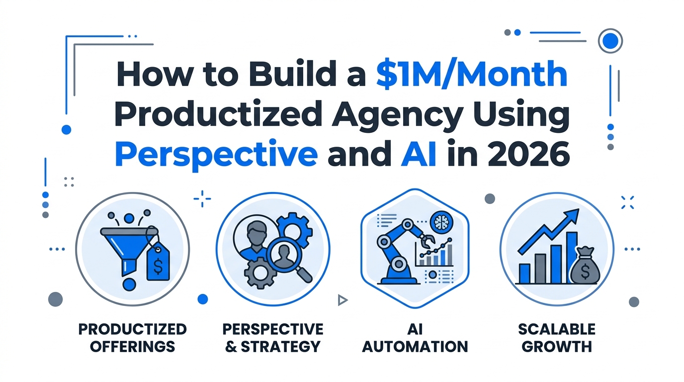 How to Build a $1M/Month Productized Agency Using Perspective and AI in 2026
