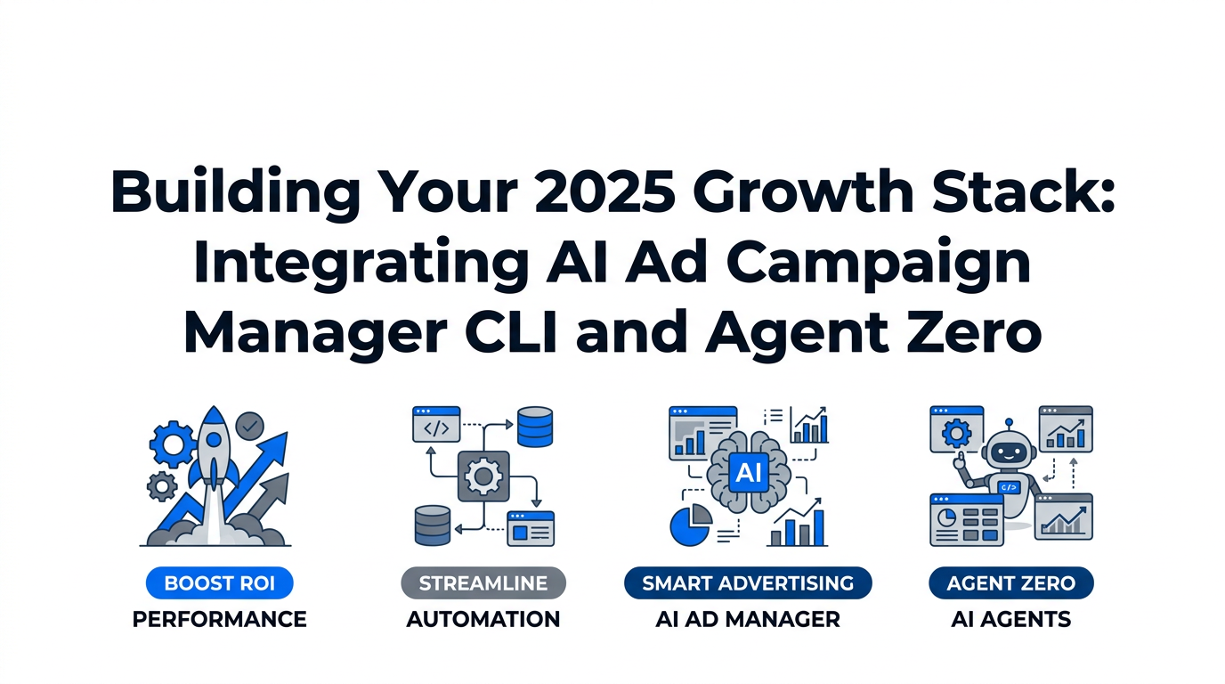Building Your 2025 Growth Stack: Integrating AI Ad Campaign Manager CLI and Agent Zero