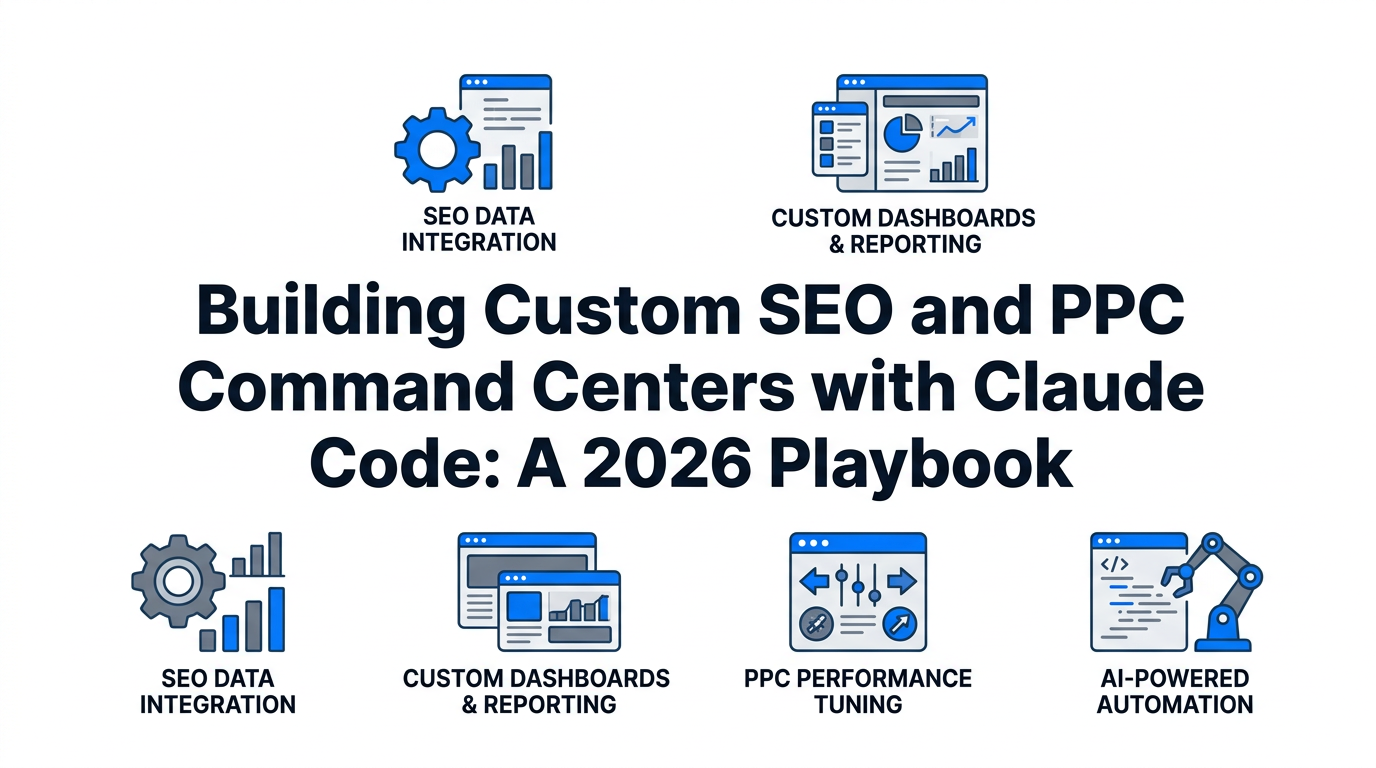 Building Custom SEO and PPC Command Centers with Claude Code: A 2026 Playbook