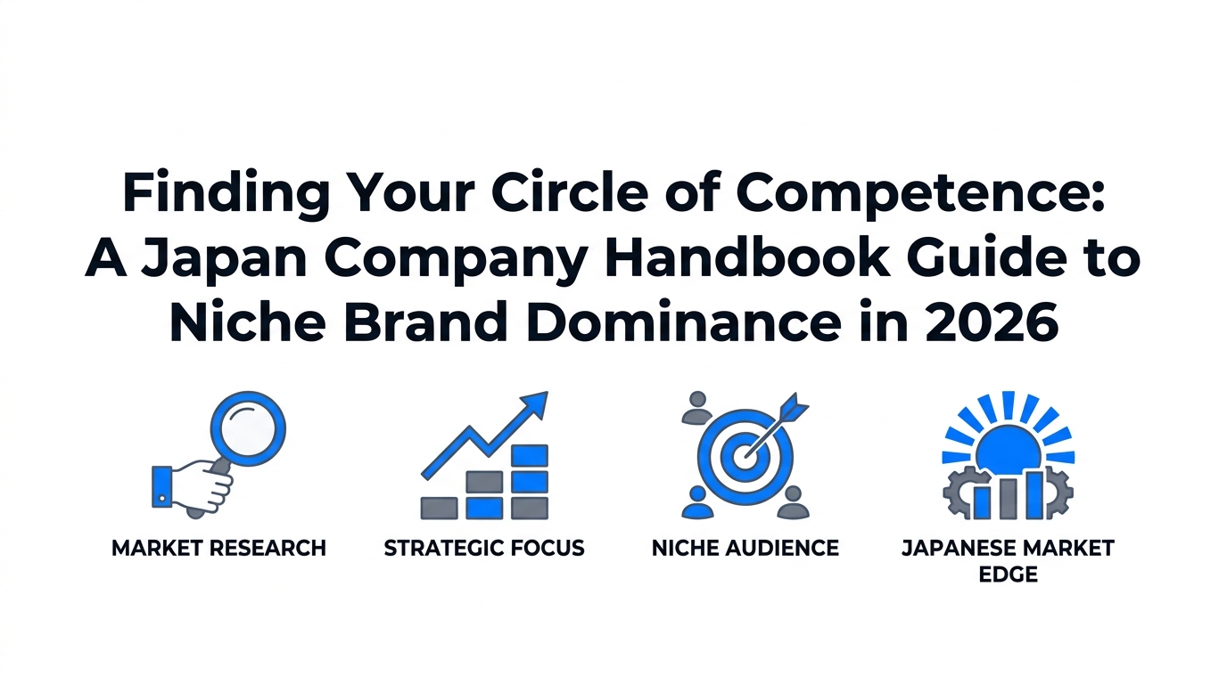 Finding Your Circle of Competence: A Japan Company Handbook Guide to Niche Brand Dominance in 2026