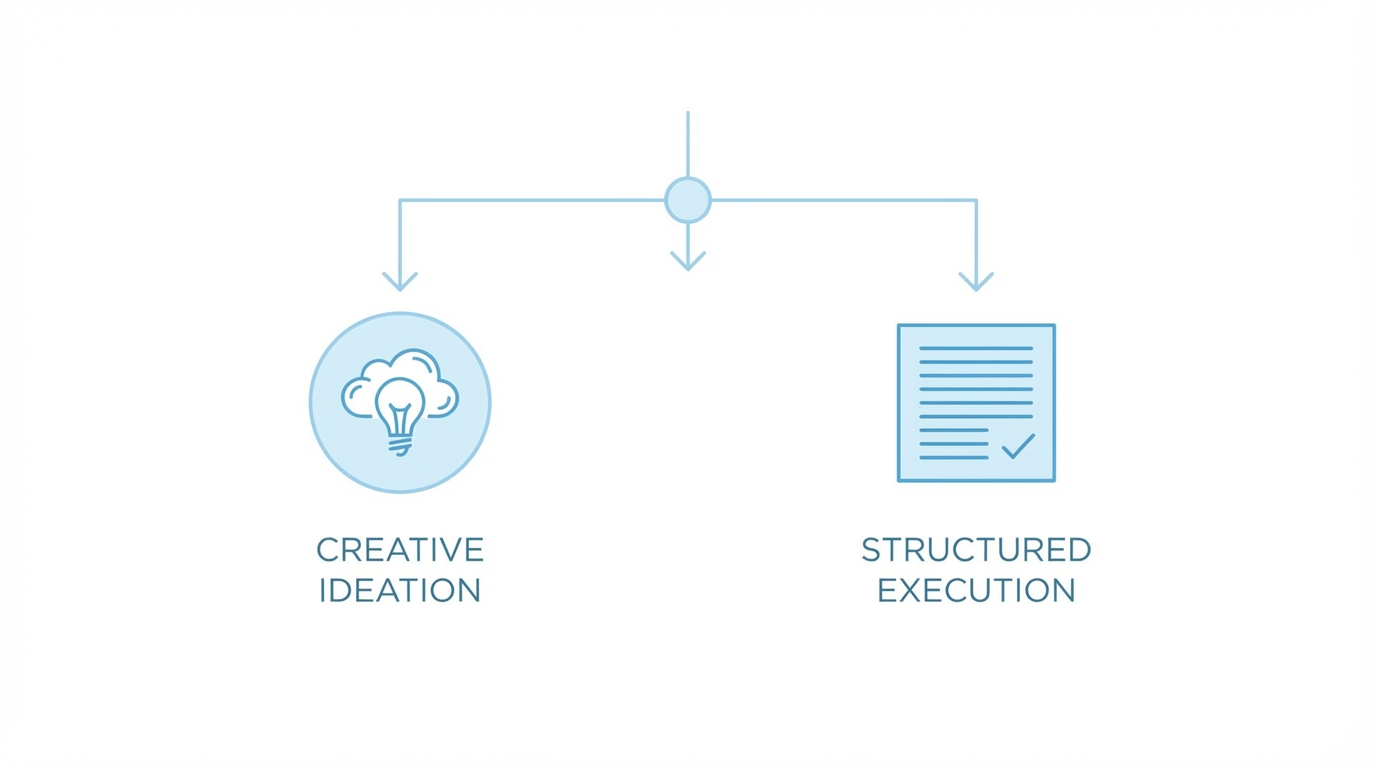 The Split System Strategy Brainstorm Vs Execute