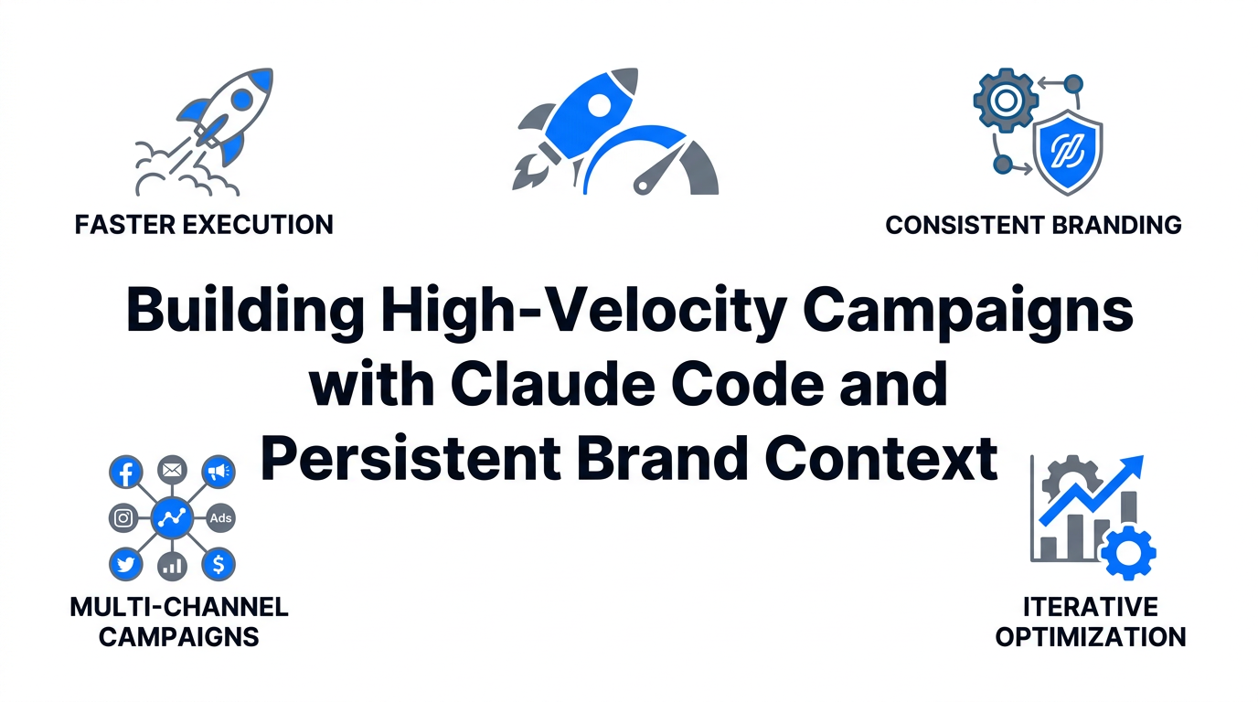 Building High-Velocity Campaigns with Claude Code and Persistent Brand Context