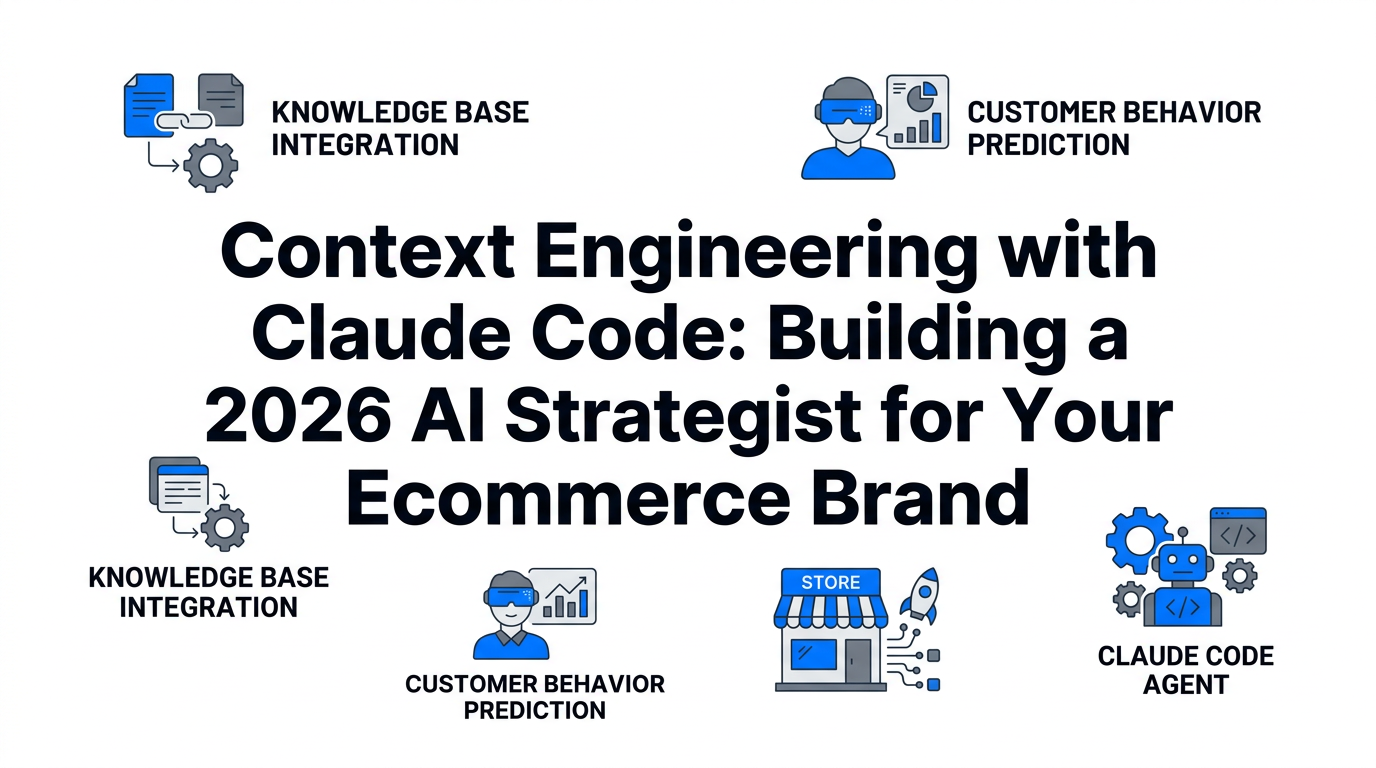 Context Engineering with Claude Code: Building a 2026 AI Strategist for Your Ecommerce Brand